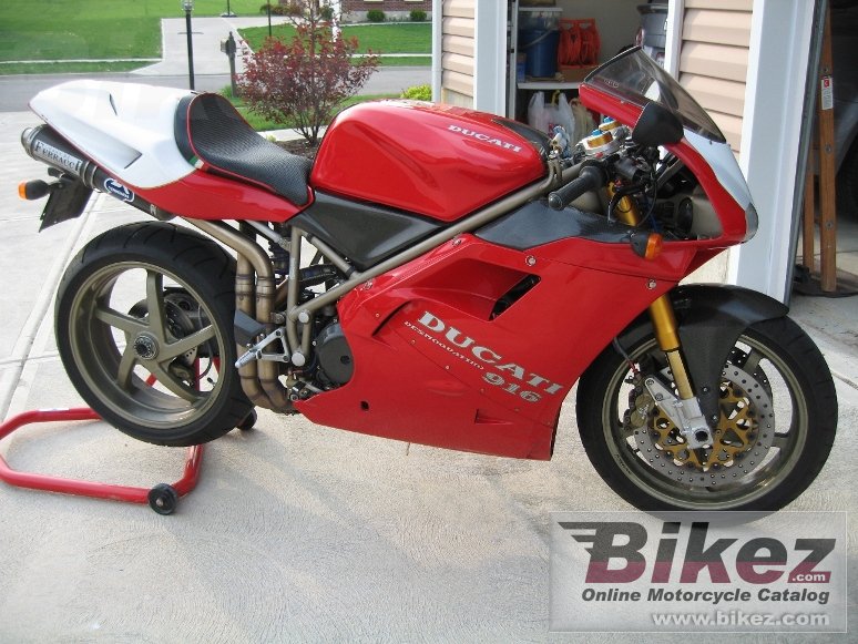 Ducati 916 Strada Poster